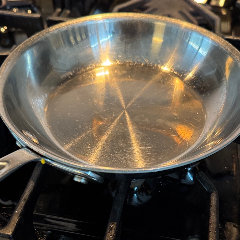 All-Clad Stainless Steel Fry Pan 8” - Picture 2 of 6